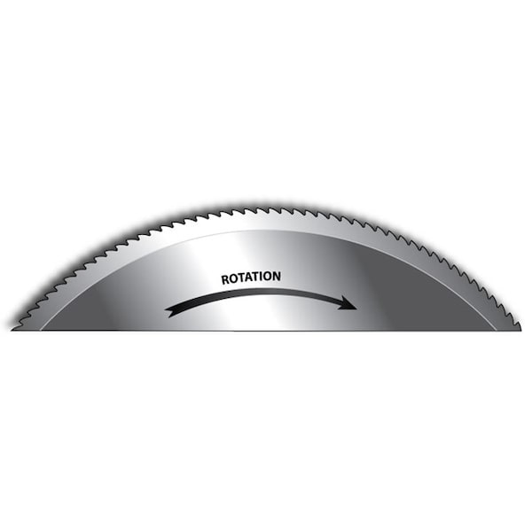 CLEAN-CUTS Hydraulic Hose Blade, Advanced Scallop, 14 in  OD x 0.160 x 40 mm Arbor
